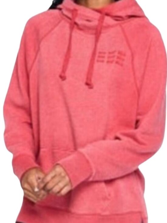 PINK Victoria's Secret Tops - Victoria's Secret PINK Womens Red "You Got This" Pullover Hoodie Size XS